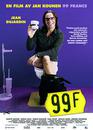 99 francs - Affiche Su&egrave;de
