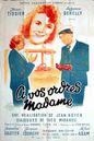 &Agrave; vos ordres, madame