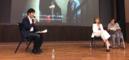 Isabelle Huppert leads a master class at Waseda University Isabelle Huppert leads a master class at Waseda University