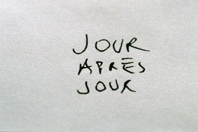 Jour apr&egrave;s jour