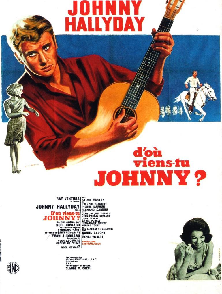 D'où viens-tu, Johnny ? affiche