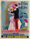 Les Grandes man&oelig;uvres - Poster Belgique