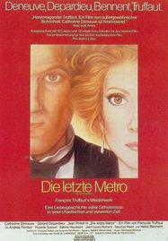 Le Dernier M&eacute;tro - Poster Allemagne 