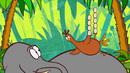 La Poule, l'&eacute;l&eacute;phant et le serpent