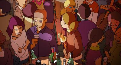 Clich&eacute;s de soir&eacute;e