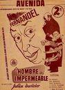 The Man in the Raincoat - Poster Espagne