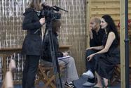 L'Activit&eacute; du club Unifrance en images 1e partie - Ronit et Shlomi Elkabetz en interview - &copy; Laurent Koffel @ Visual