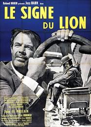 Le Signe du Lion - Poster France