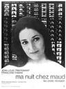 Ma nuit chez Maud - Poster France
