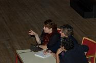 Les masterclasses organis&eacute;es par Unifrance en plein essor - Agn&egrave;s Jaoui &agrave; Lisbonne - &copy; Unifrance.org