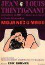 Ma nuit chez Maud - Poster Pologne