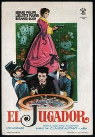 Le Joueur - Poster Espagne 