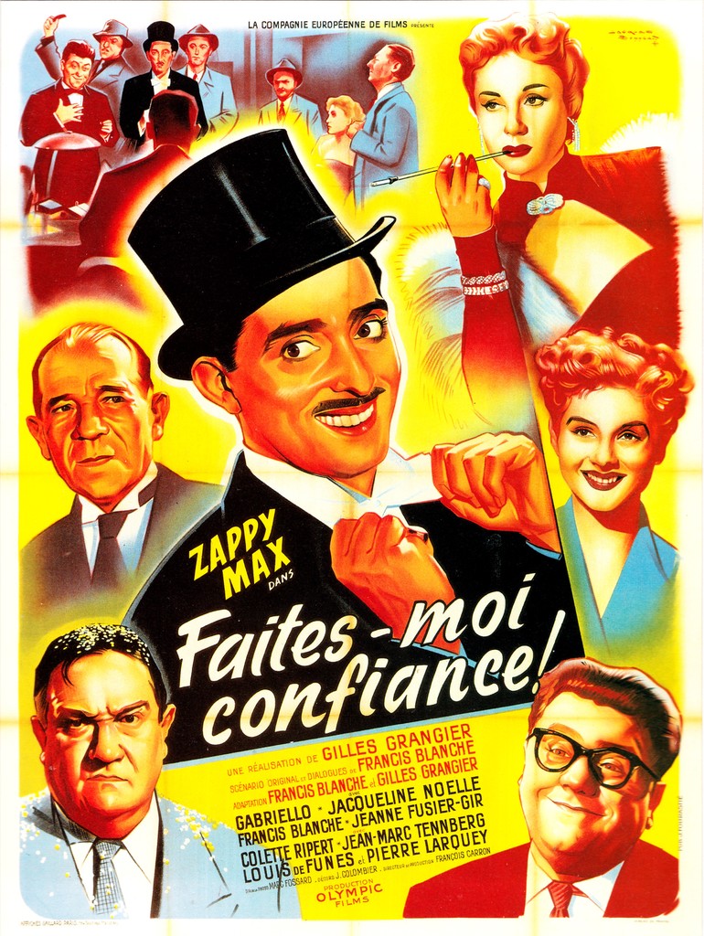Roland Blanche Fils De Francis Blanche Faites-moi confiance (1954) - uniFrance Films