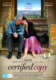 Certified Copy - Affiche Australie