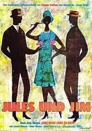 Jules et Jim - Poster Allemagne