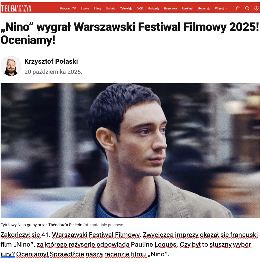 International press roundup: October 2025 International press roundup: October 2025