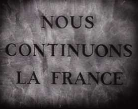 Nous continuons la France