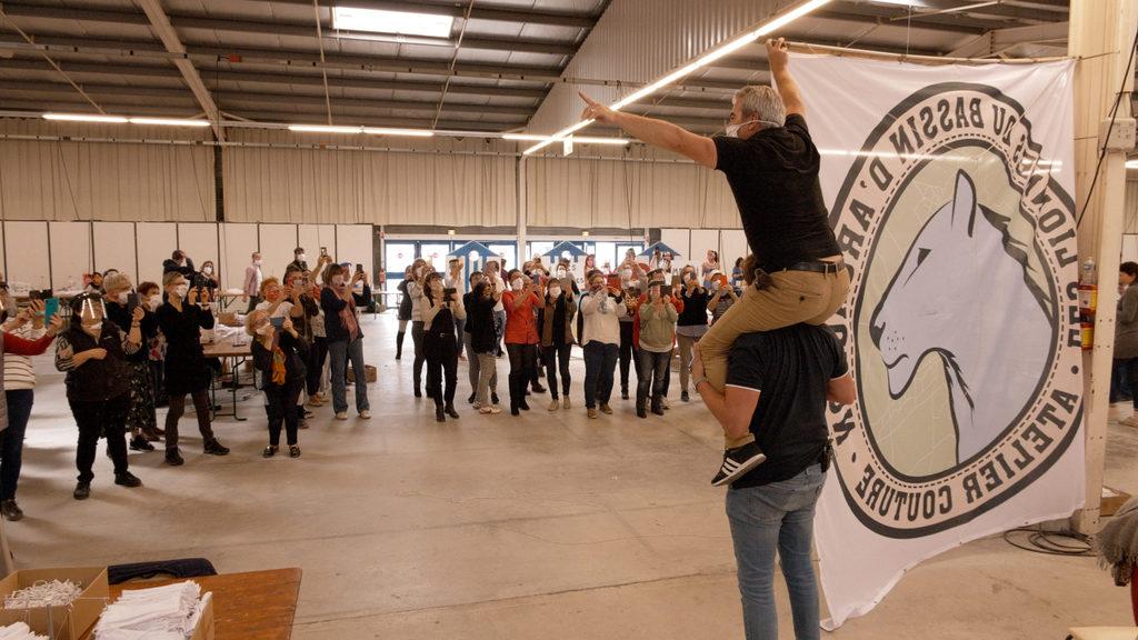 Aux masques citoyennes - © Pierre Berthier et Florent Lacaze Aux masques citoyennes - © Pierre Berthier et Florent Lacaze