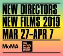 New York - New Directors New Films - 2019 New York - New Directors New Films - 2019