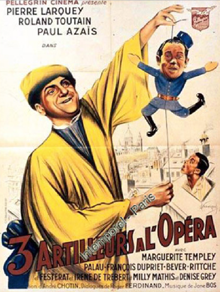 Trois artilleurs à l'opéra Trois artilleurs à l'opéra