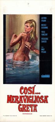 Claude et Greta (Les liaisons particulières) - Poster Italie Claude et Greta (Les liaisons particulières) - Poster Italie