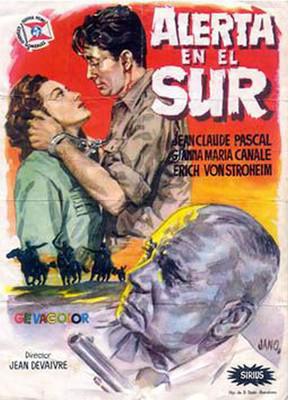 Alerta en el sur - Poster Espagne Alerta en el sur - Poster Espagne