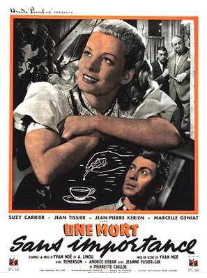 Une mort sans importance Une mort sans importance