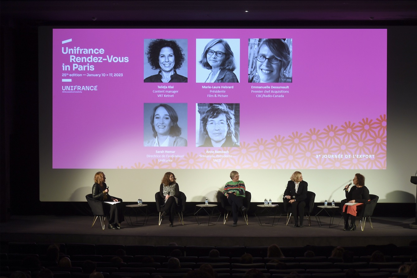 Balance del 25° Rendez-vous de Unifrance en París - Journée de l'Export - © Giancarlo Gorassini/Unifrance Balance del 25° Rendez-vous de Unifrance en París - Journée de l'Export - © Giancarlo Gorassini/Unifrance
