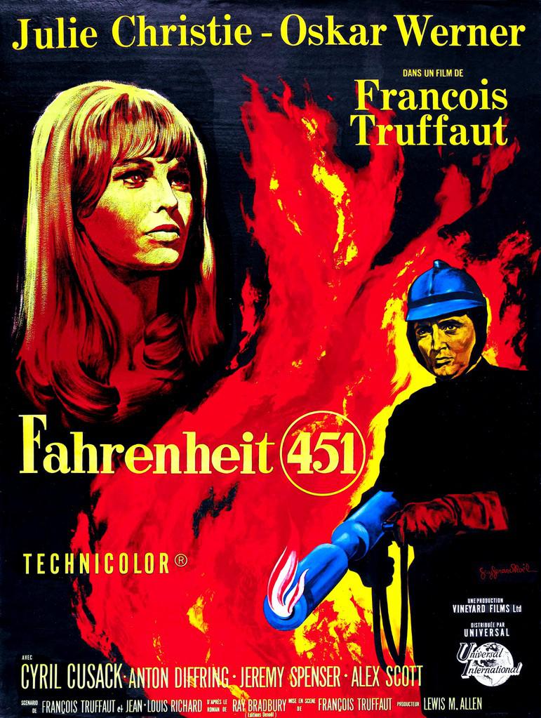 華氏451 - Poster France 華氏451 - Poster France