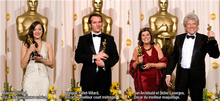 An Oscar for Marion Cotillard An Oscar for Marion Cotillard