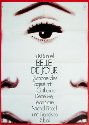 Bella de día - Poster Allemagne Bella de día - Poster Allemagne