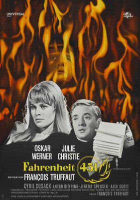 Fahrenheit 451 - Poster Allemagne Fahrenheit 451 - Poster Allemagne