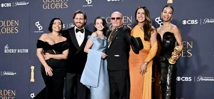 Jacques Audiard's "Emilia Pérez" takes home 4 Golden Globes - © AFP / Robyn BECK Jacques Audiard's "Emilia Pérez" takes home 4 Golden Globes - © AFP / Robyn BECK