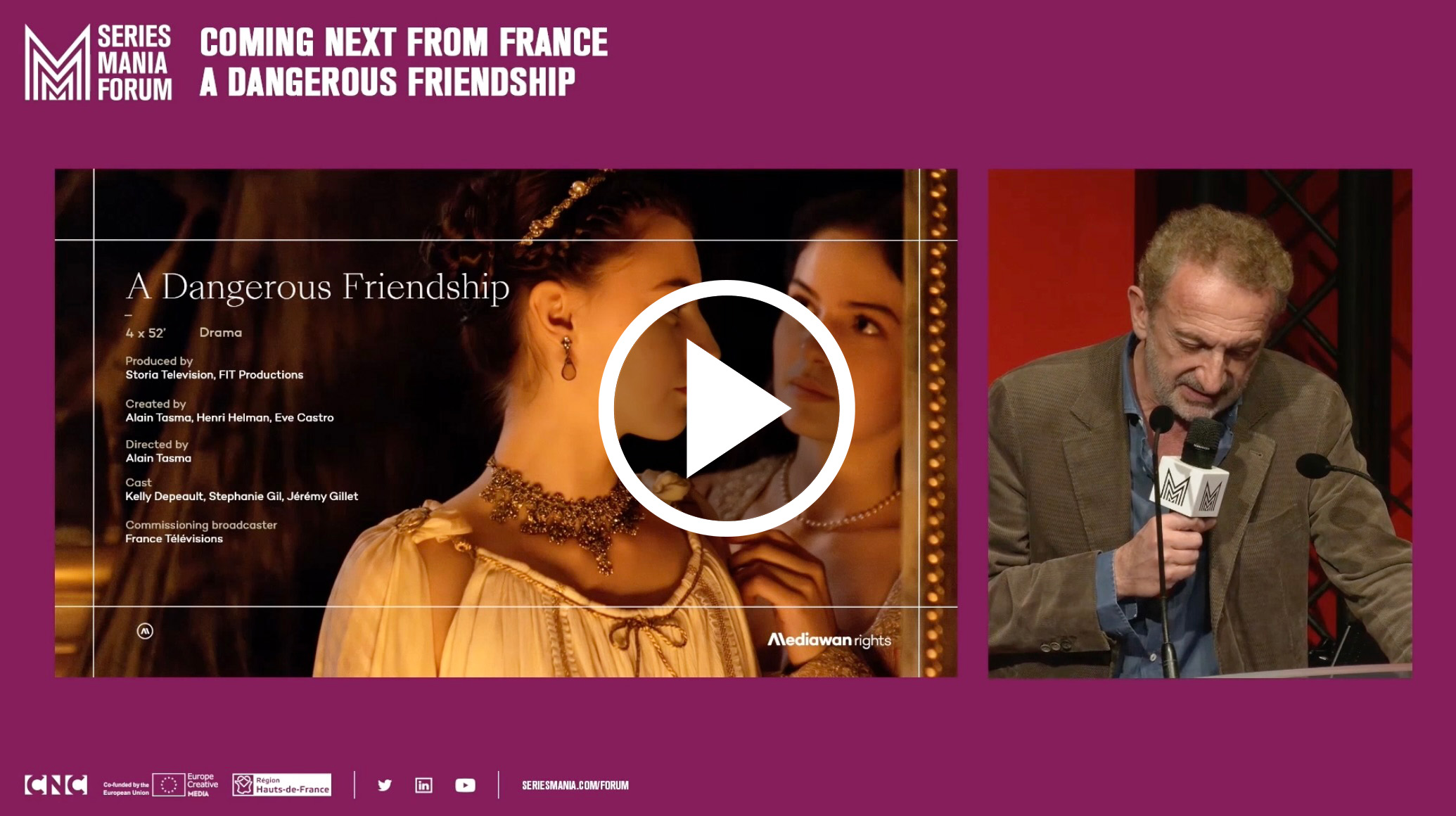 Sept séries françaises inédites présentées lors du Coming Next from France Sept séries françaises inédites présentées lors du Coming Next from France