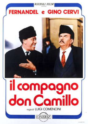 Don Camillo en Russie - Poster Italie Don Camillo en Russie - Poster Italie
