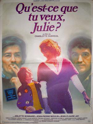 Qu'est-ce que tu veux Julie ? Qu'est-ce que tu veux Julie ?