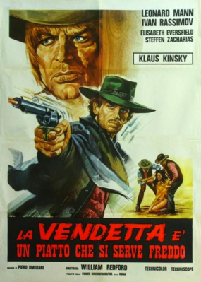 La Vengeance est un plat qui se mange froid - Poster - Italy La Vengeance est un plat qui se mange froid - Poster - Italy