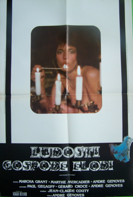 Naughty Blue Knickers/Secrets of the Satin Blues - Poster - Yougoslavia Naughty Blue Knickers/Secrets of the Satin Blues - Poster - Yougoslavia