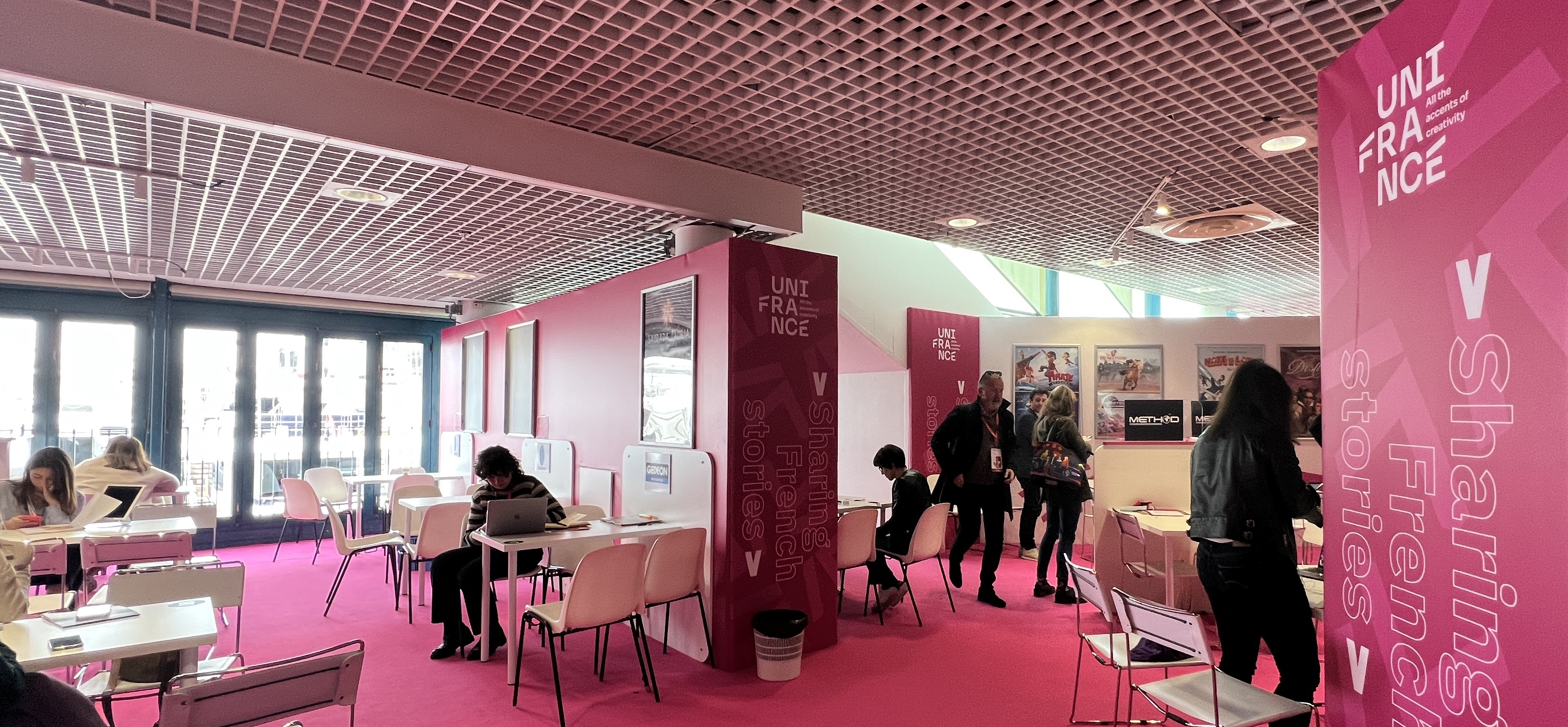 The French delegation at MIPTV 2024 with Unifrance The French delegation at MIPTV 2024 with Unifrance