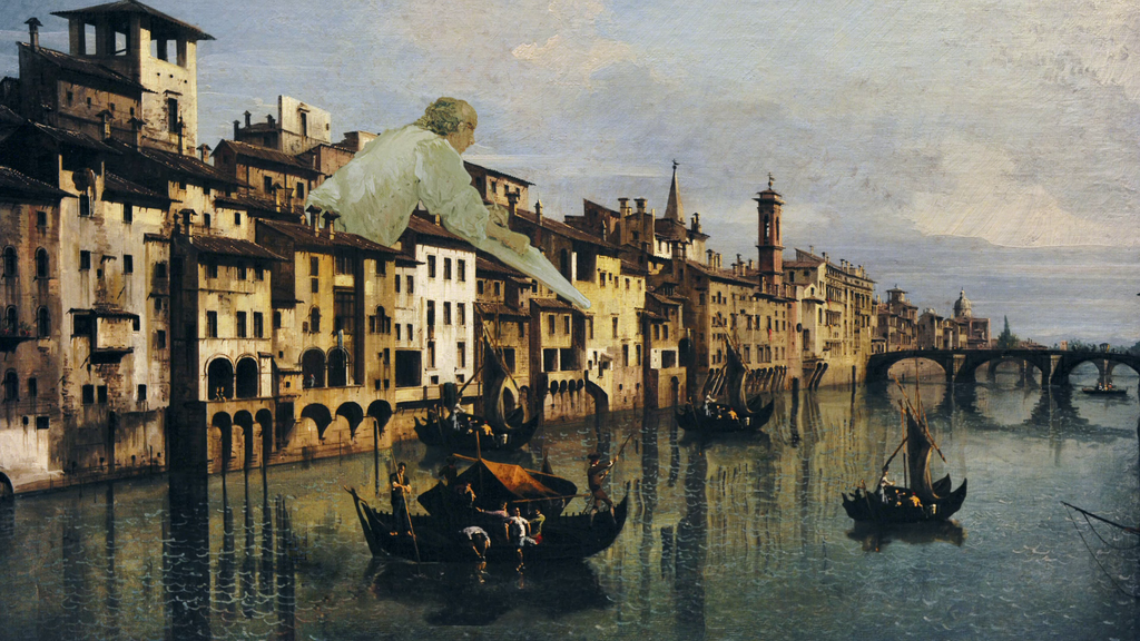 Vue de Varsovie depuis la terrasse du château royal, 1773, Bernardo Bellotto - © Les Poissons Volants Vue de Varsovie depuis la terrasse du château royal, 1773, Bernardo Bellotto - © Les Poissons Volants