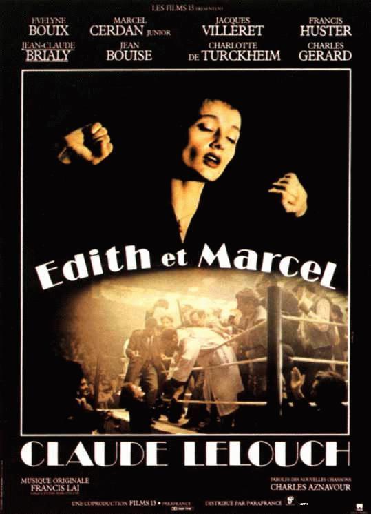 Edith y Marcel - Poster France Edith y Marcel - Poster France