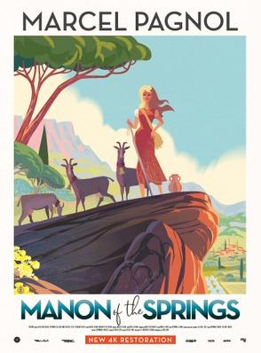 Manon des sources - Ugolin - International Poster - 2024 Reedition Manon des sources - Ugolin - International Poster - 2024 Reedition