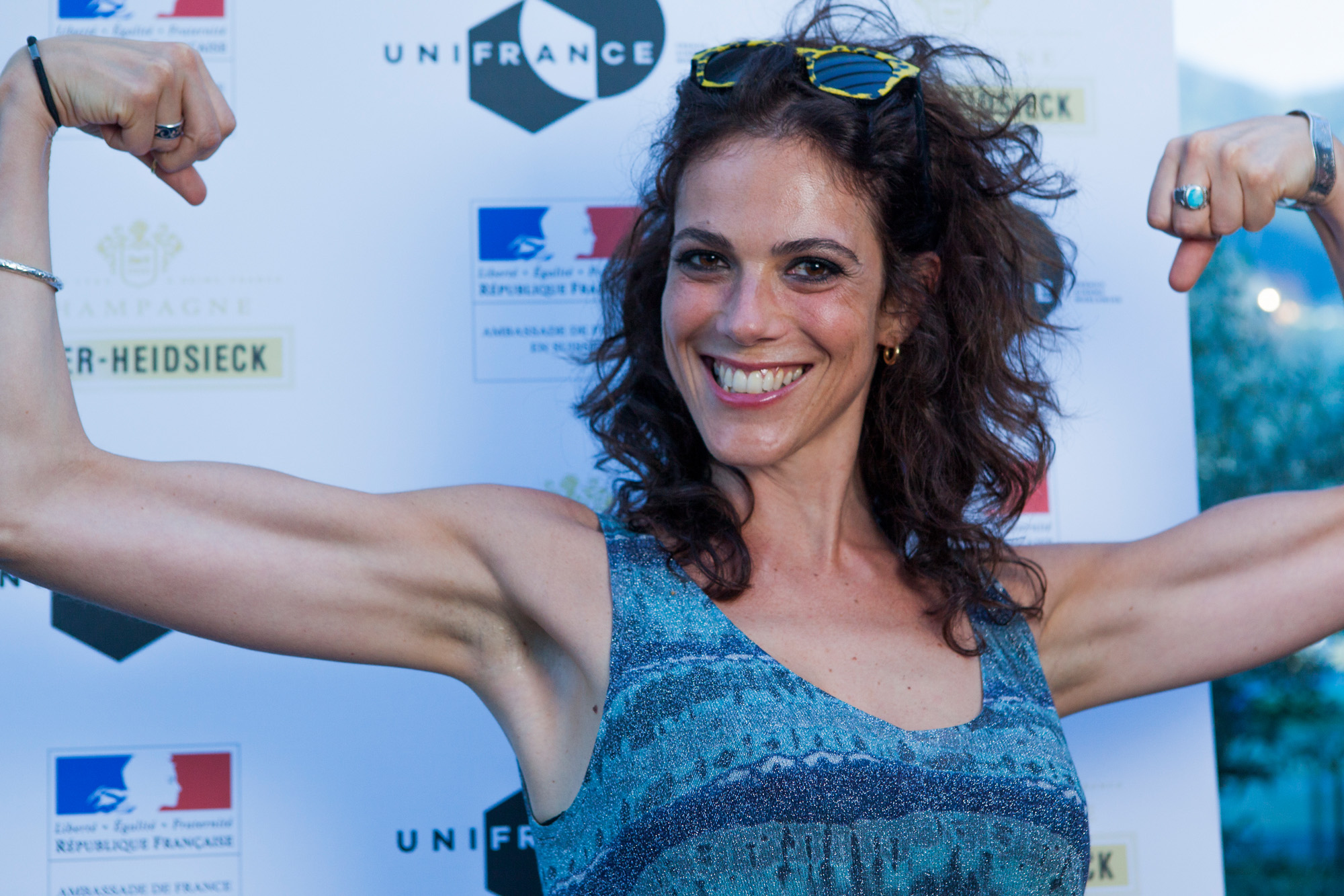 Une belle délégation française au Festival de Locarno - Caroline Deruas - © Ivana De Maria / UniFrance Une belle délégation française au Festival de Locarno - Caroline Deruas - © Ivana De Maria / UniFrance