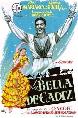 The Belle of Cadix - Poster Espagne The Belle of Cadix - Poster Espagne