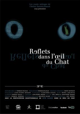 Reflets dans l'œil du chat Reflets dans l'œil du chat