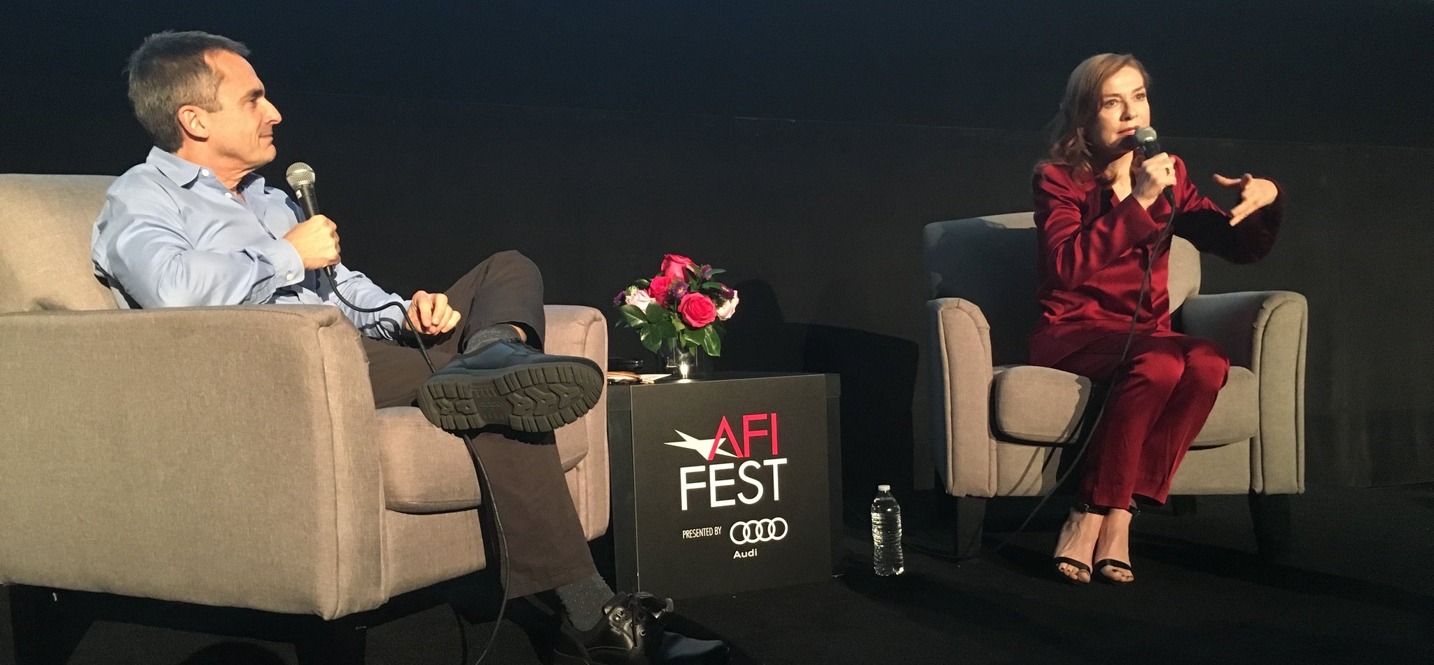 Isabelle Huppert honorée à l'AFI FEST Isabelle Huppert honorée à l'AFI FEST