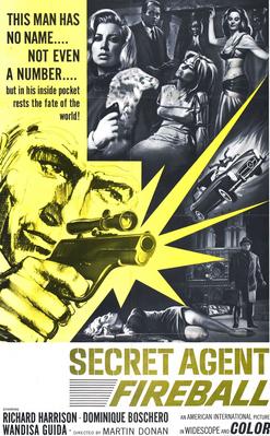 Secret Agent Fireball - Poster Etats-Unis Secret Agent Fireball - Poster Etats-Unis