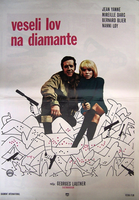 Un trabajo en París - Affiche Yougoslavie Un trabajo en París - Affiche Yougoslavie