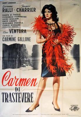 Carmen di Trastevere - Poster Italie Carmen di Trastevere - Poster Italie