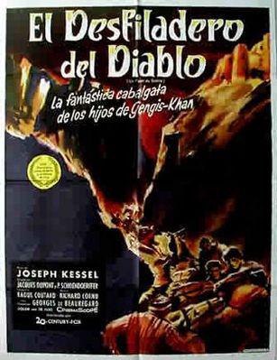 El Desfiladero del diablo - Poster Espagne El Desfiladero del diablo - Poster Espagne